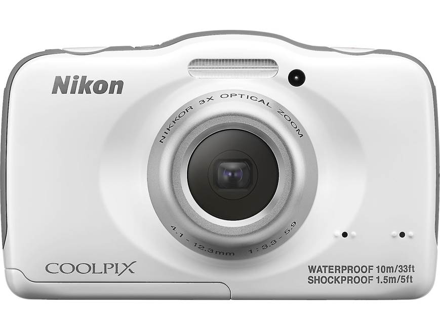 Nikon Coolpix S32 (White) 13-megapixel waterproof/shockproof