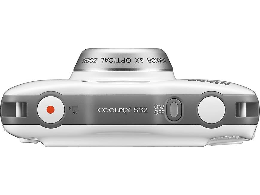 Nikon Coolpix S32 (White) 13-megapixel waterproof/shockproof