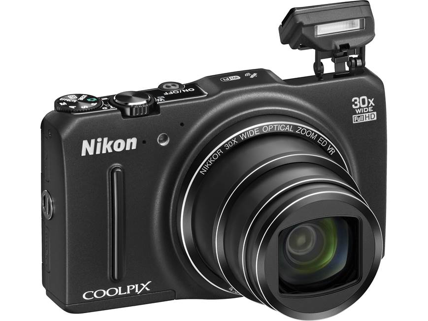 Nikon COOLPIX S9700 30倍光学ズーム Nikon Coolpix S9700 (Black) 16-megapixel camera with 30X optical