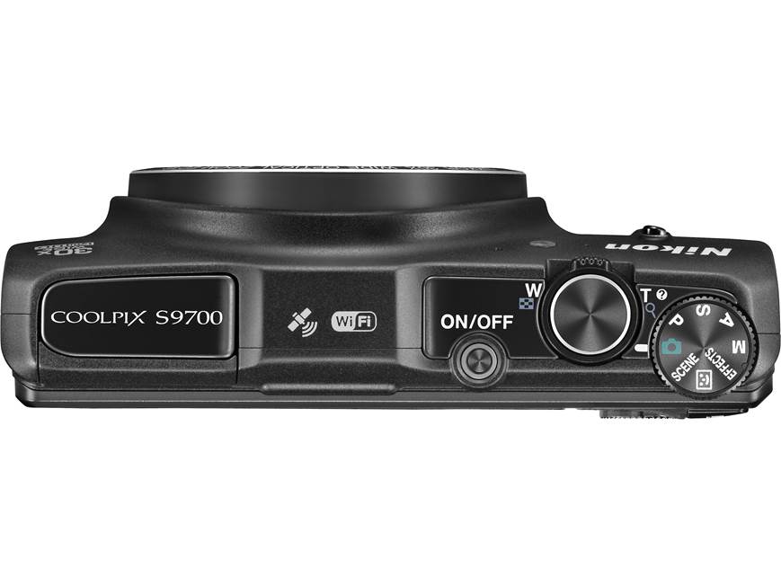 Nikon Coolpix S9700 (Black) 16-megapixel camera with 30X optical