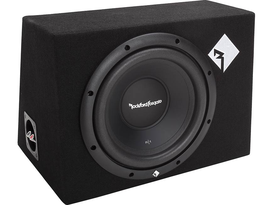 Rockford Fosgate Prime R1-1X10 Sealed enclosure with one 10