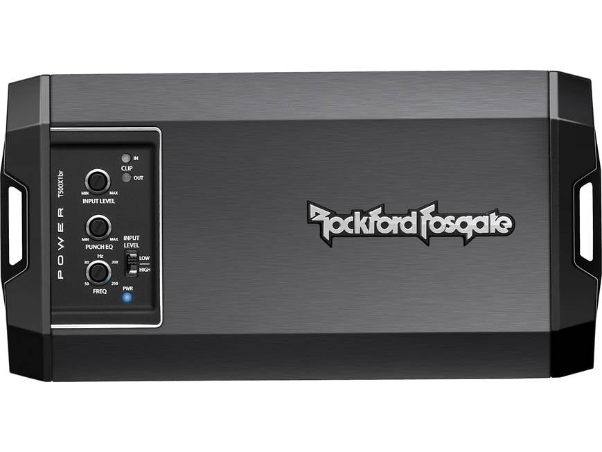 Rockford Fosgate Power T500X1br Compact mono subwoofer amplifier