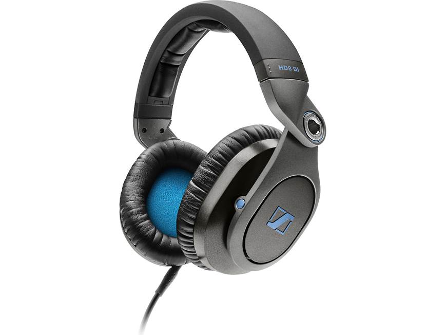 ゼンハイザー HD8 DJヘッドホン Sennheiser Sennheiser HD8 DJ Pro DJ Headphones at Crutchfield
