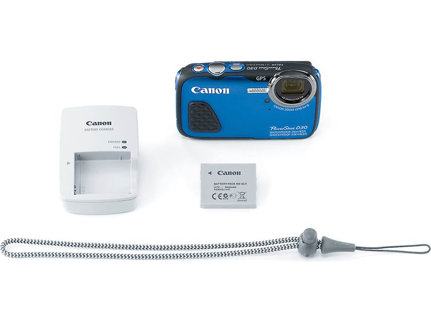 Canon PowerShot D30 Tough-style 12.1-megapixel digital camera with
