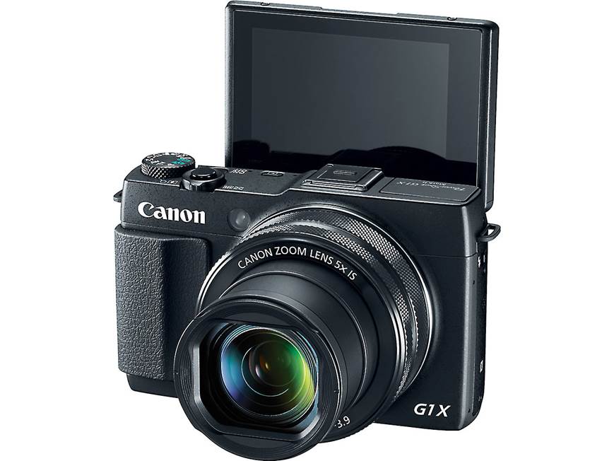 Canon PowerShot G1X Mark II 12.8-megapixel digital camera with 5X