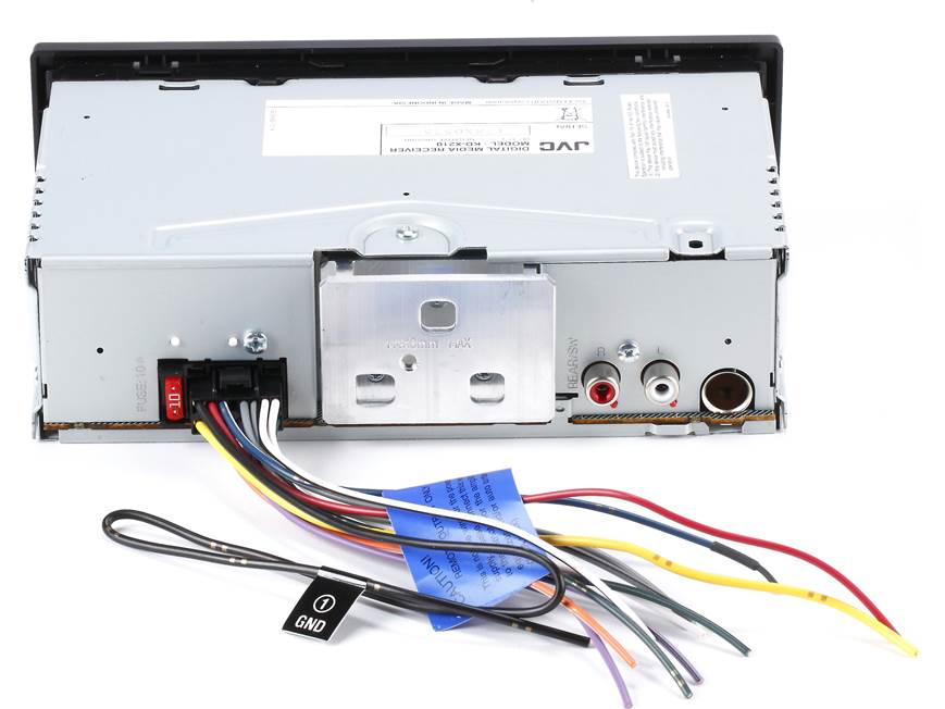 JVC KD-X210 Digital media receiver at Crutchfield