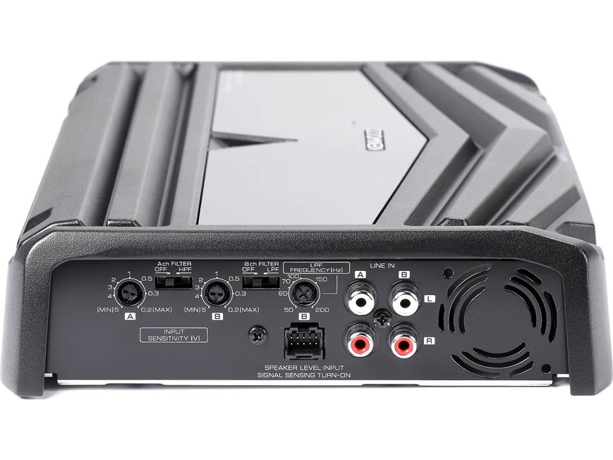 Kenwood KAC-6406 4-channel car amplifier — 40 watts RMS x 4 at