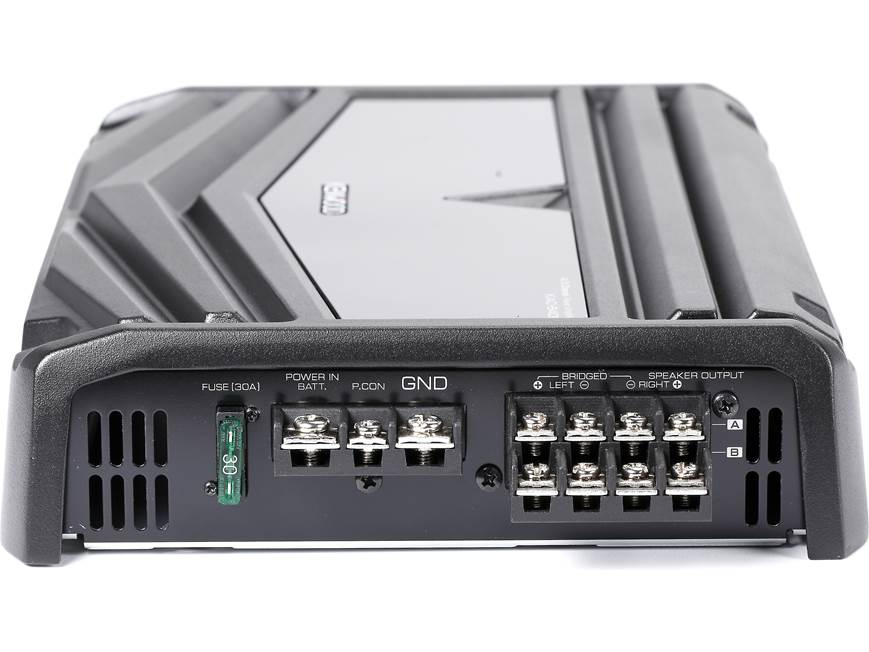 Kenwood KAC-6406 4-channel car amplifier — 40 watts RMS x 4 at