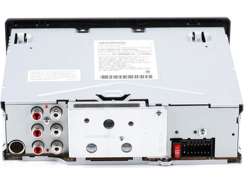 Kenwood Excelon KDC-X498 CD receiver at Crutchfield
