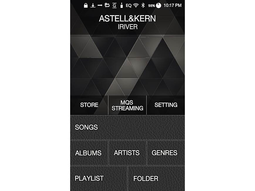 Astell & Kern AK240 High-resolution portable music player with Wi