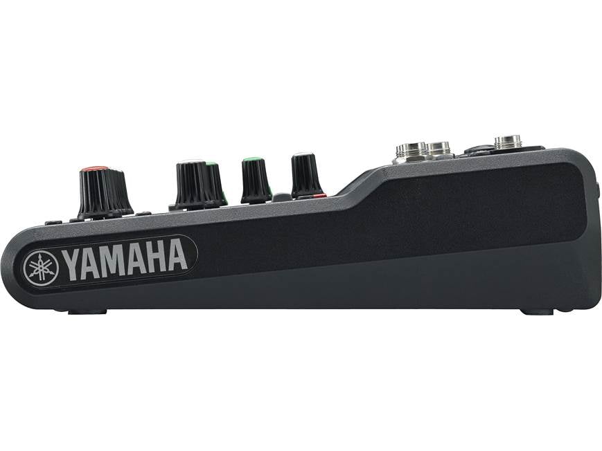 Yamaha MG06 6-channel mixer at Crutchfield