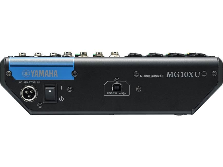 Yamaha MG10XU 10-channel mixer — with compression, effects, USB