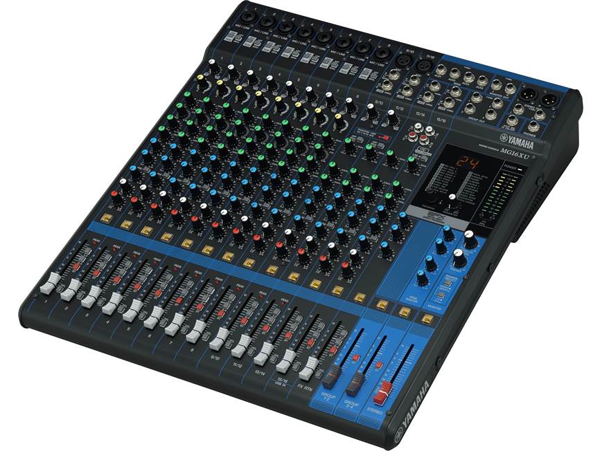 Yamaha MG16XU vs ZOOM LiveTrak L-8