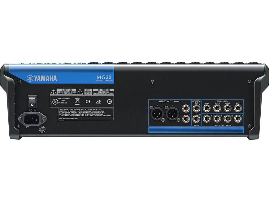 YAMAHA MG20 美品 ほぼ未使用 Yamaha MG20 Analog 20-Channel Mixing Console | eBay