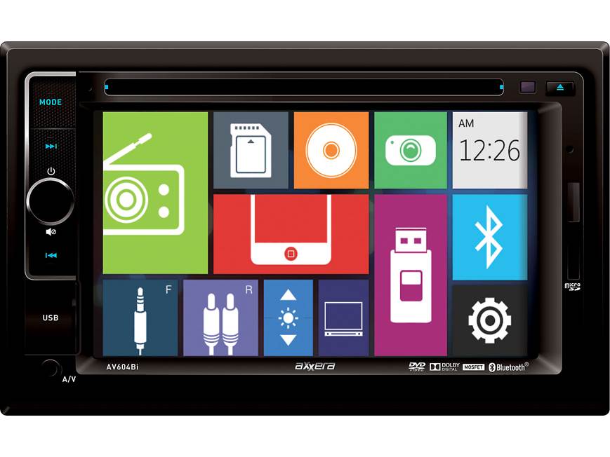 Axxera AV604Bi DVD receiver at Crutchfield