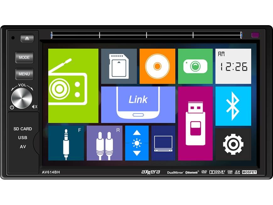 Axxera AV614BH DVD receiver at Crutchfield