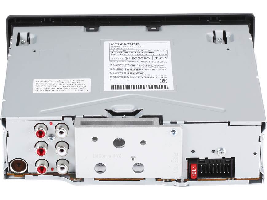 Kenwood KDC-HD458U CD receiver at Crutchfield