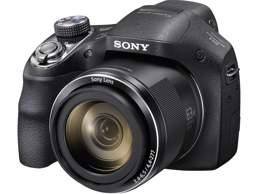 SONY DSC-H400 63倍 動作OK 付属品 ケース付 Compact Digital Camera with Viewfinder & 63x Zoom | DSC-H400