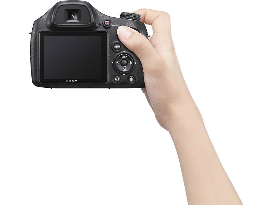 Sony DSC-H400 20.1-mexapixel camera with 63X optical zoom at