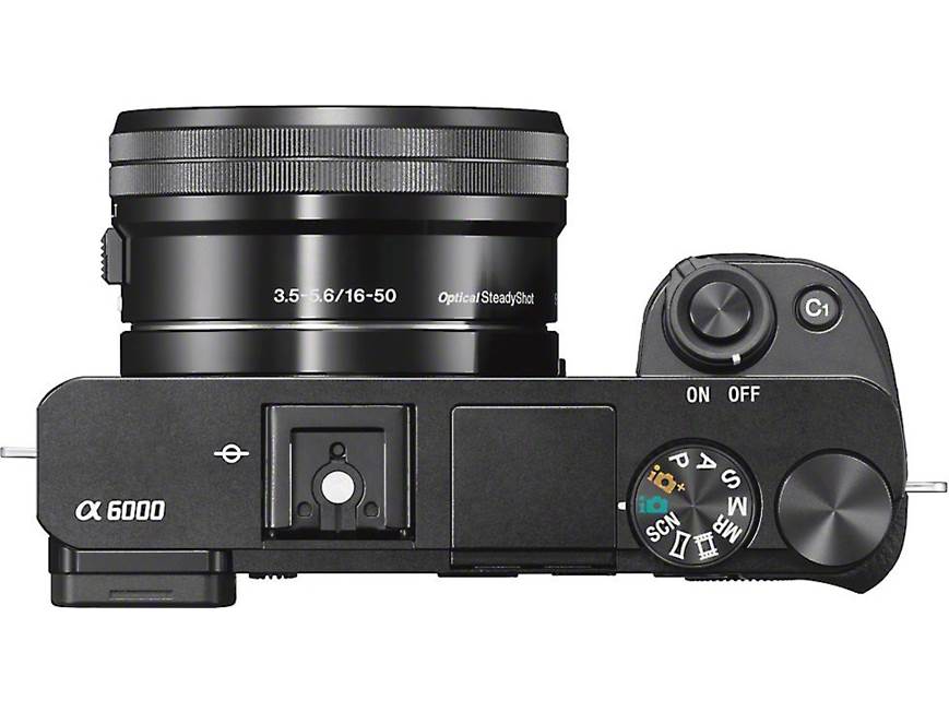 Sony Alpha a6000 Kit 24-megapixel mirrorless camera with 16-50mm