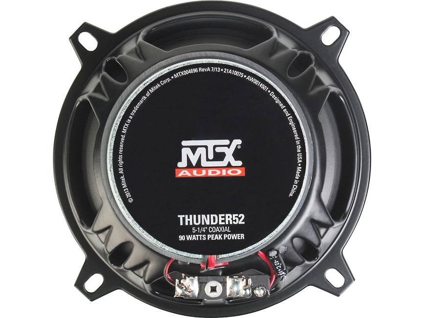 Infinity Reference REF-5032cfx vs MTX Thunder52