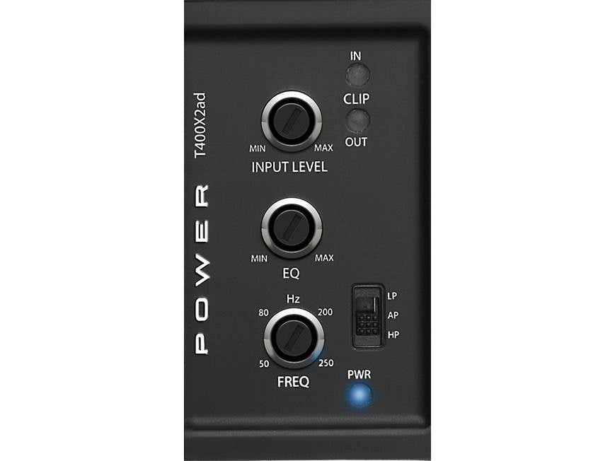 Rockford Fosgate Power T400X2ad Compact 2-channel car amplifier