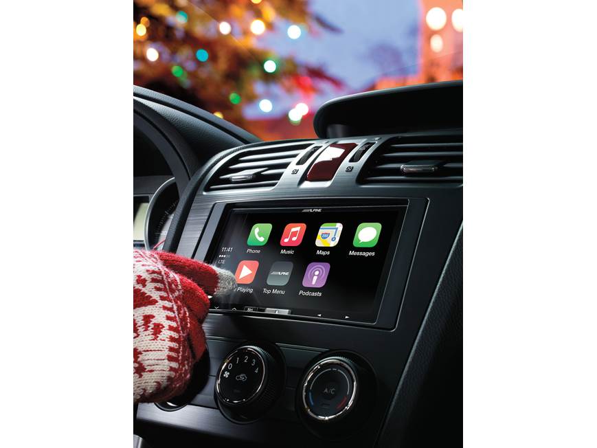 Alpine iLX-007 Digital media receiver with Apple CarPlay™ (does
