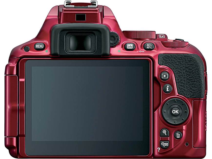 Nikon D5500 レッド 本体 TAMRON 10-24mm 他 Nikon D5500 Telephoto Lens Kit (Red) 24.2-megapixel DSLR camera