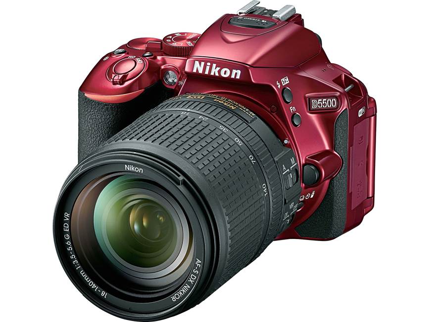 Nikon D5500 Telephoto Lens Kit (Red) 24.2-megapixel DSLR camera