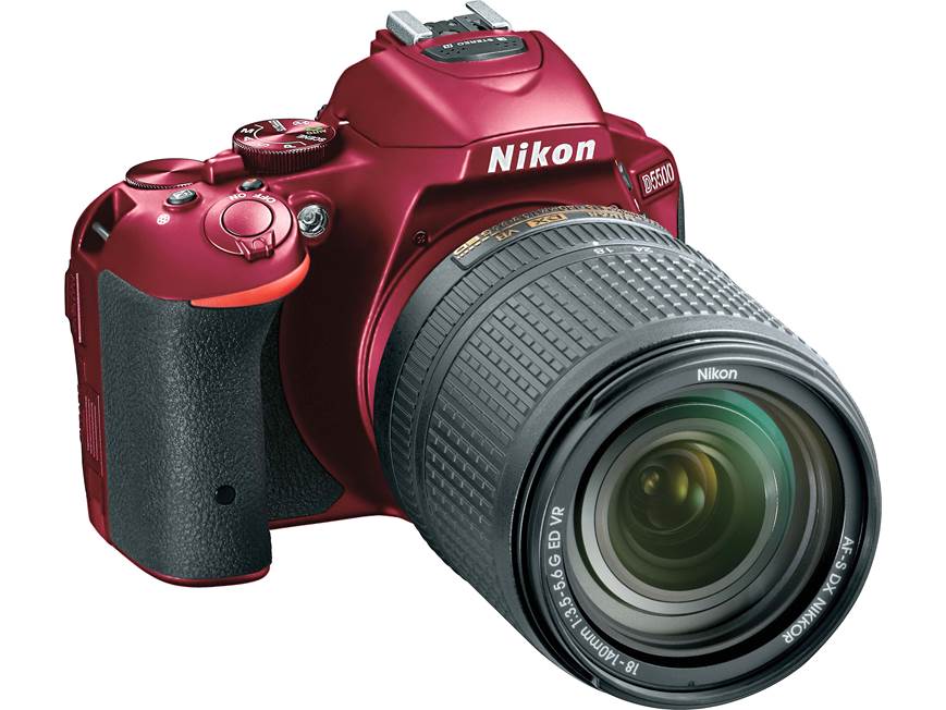 Nikon D5500 Telephoto Lens Kit (Red) 24.2-megapixel DSLR camera