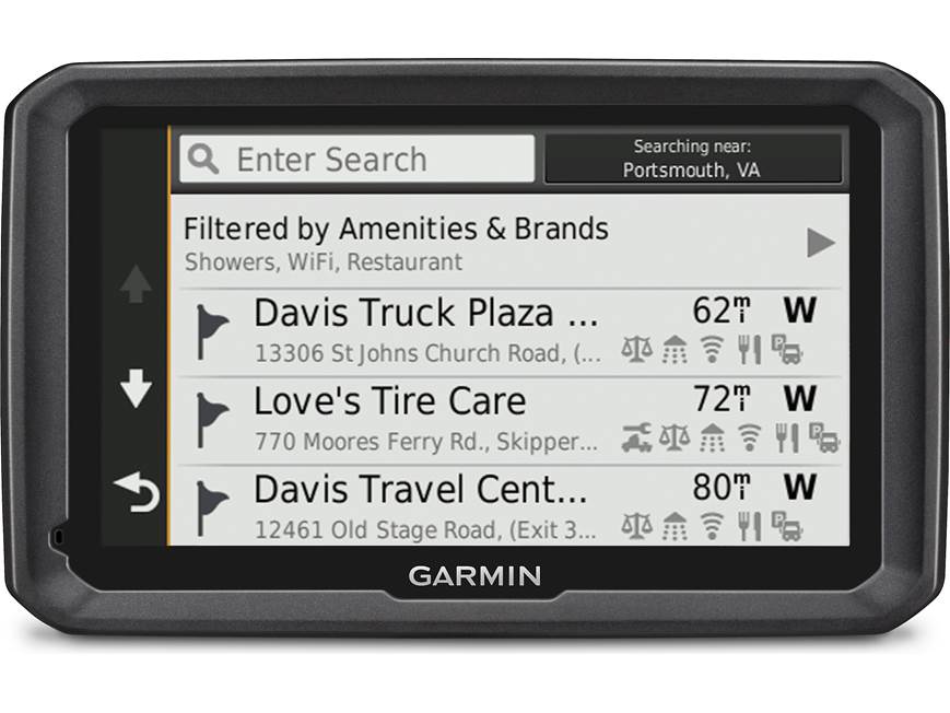 Garmin dēzl™ 570LMT Portable navigator for truckers — includes