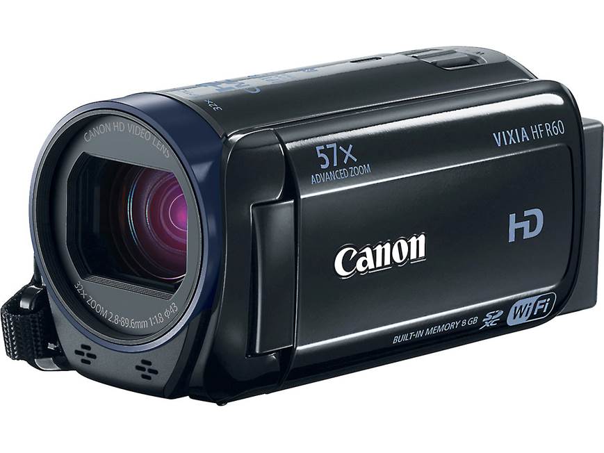 Canon VIXIA HF R60 HD camcorder with 32X optical zoom, Wi-Fi® and