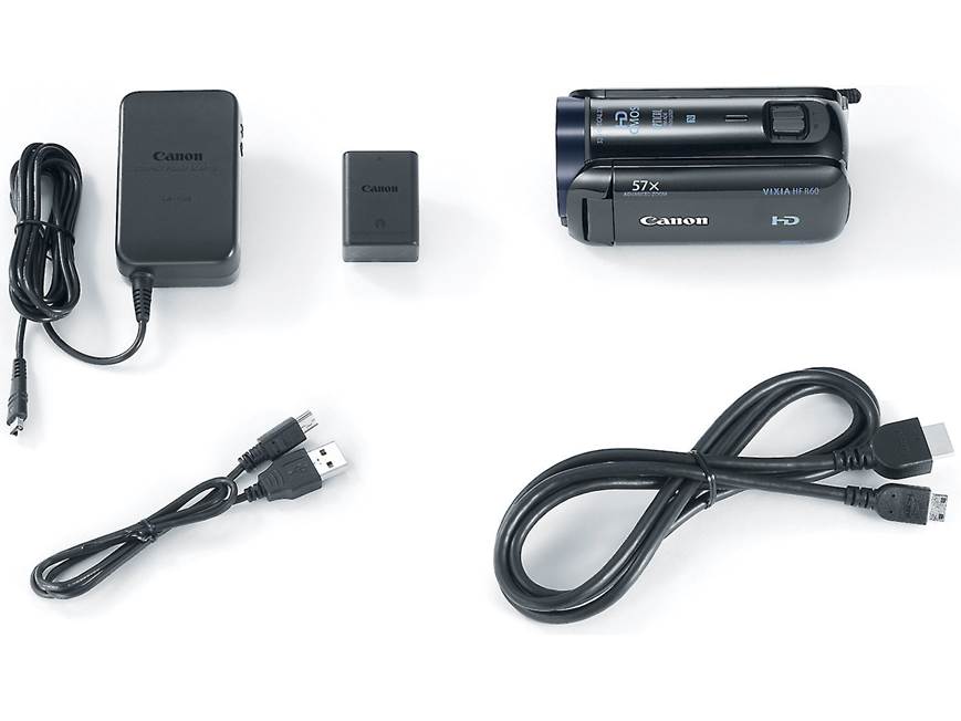Canon VIXIA HF R60 HD camcorder with 32X optical zoom, Wi-Fi® and
