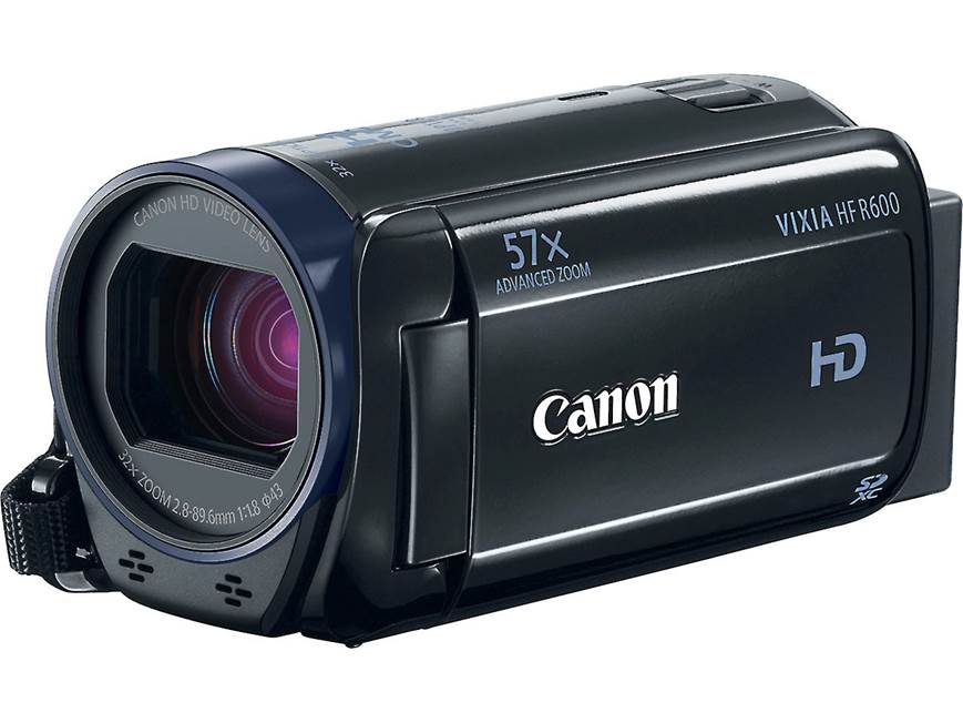 Canon VIXIA HF R600 (Black) HD camcorder with 32X optical zoom