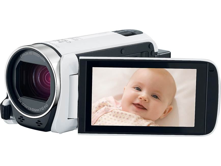 Canon VIXIA HF R600 (White) HD camcorder with 32X optical zoom