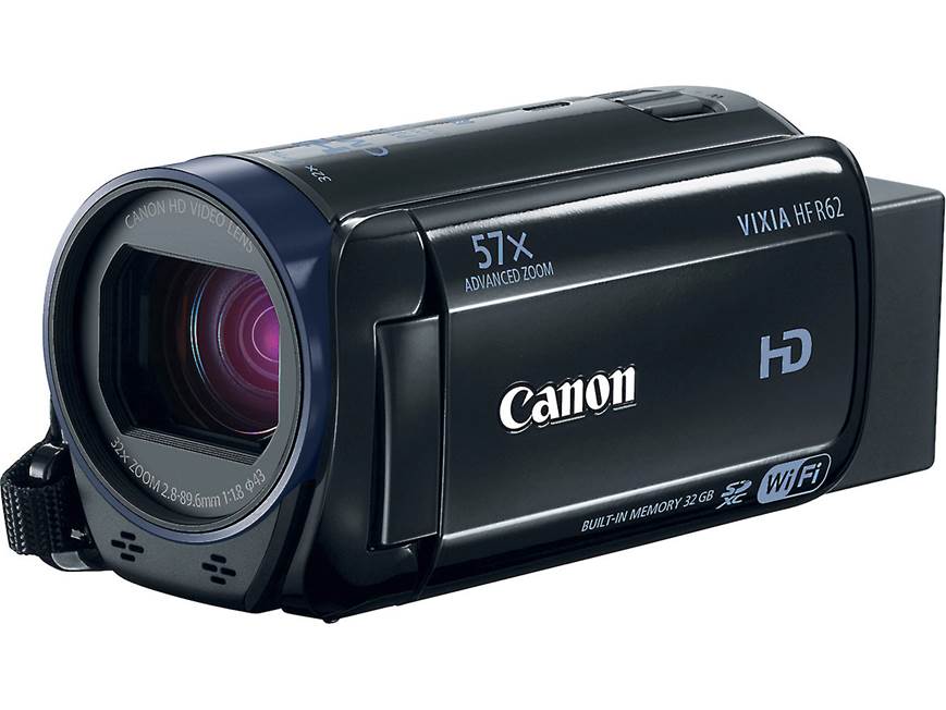 Canon VIXIA HF R62 HD camcorder with 32X optical zoom, Wi-Fi® and