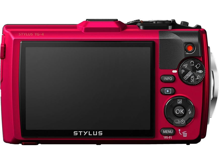 Olympus Tough Series TG-4 (Red) Waterproof/shockproof 16-megapixel