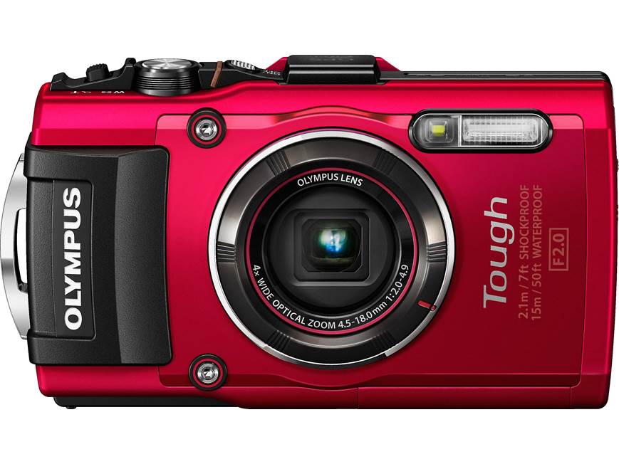 Olympus Tough Series TG-4 (Red) Waterproof/shockproof 16-megapixel
