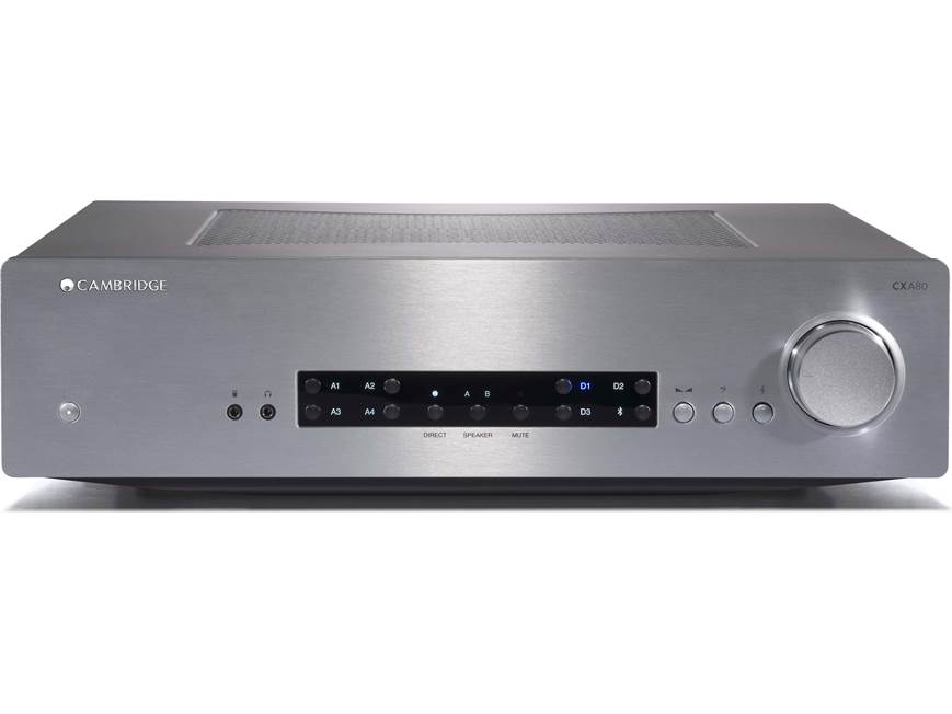 Cambridge Audio CXA80 (Silver) Stereo integrated amplifier with