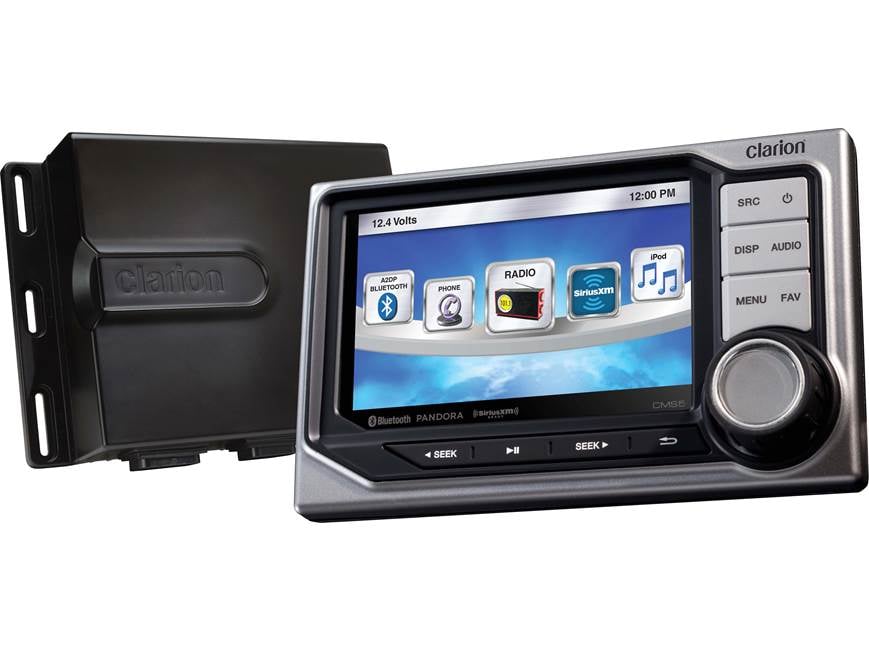 Clarion CMS5 Hideaway marine digital media receiver with Bluetooth
