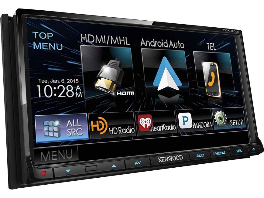 Kenwood DDX9702S DVD receiver at Crutchfield