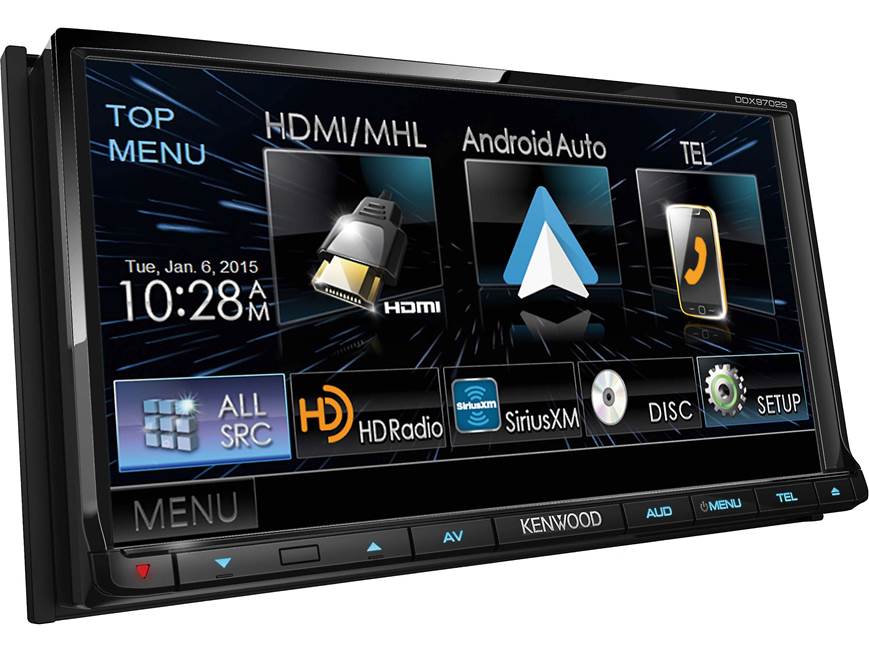 Kenwood DDX9702S DVD receiver at Crutchfield