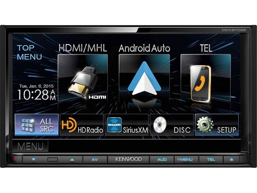 Kenwood DDX9702S DVD receiver at Crutchfield