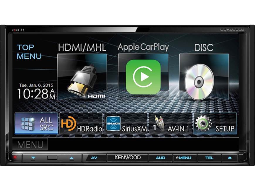 Kenwood Excelon DDX9902S DVD receiver at Crutchfield