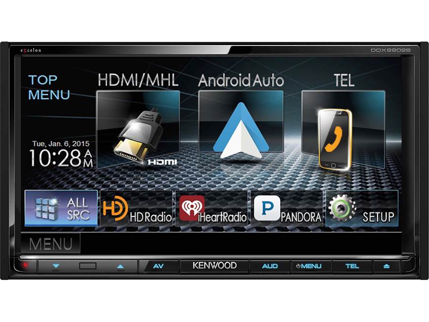 Kenwood Excelon DDX9902S DVD receiver at Crutchfield