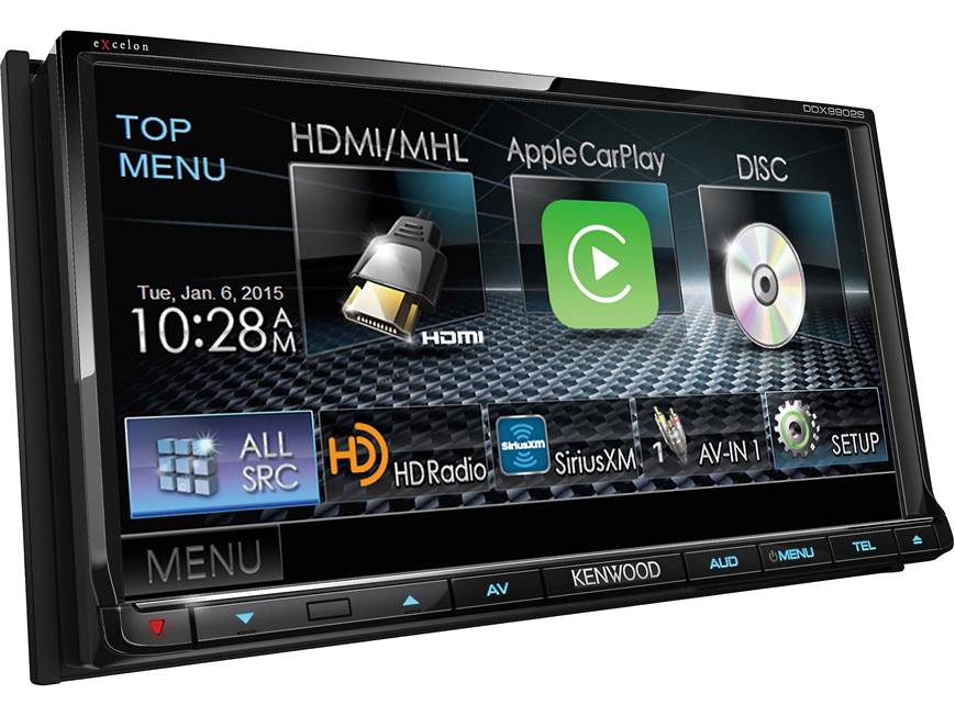 Kenwood Excelon DDX9902S DVD receiver at Crutchfield