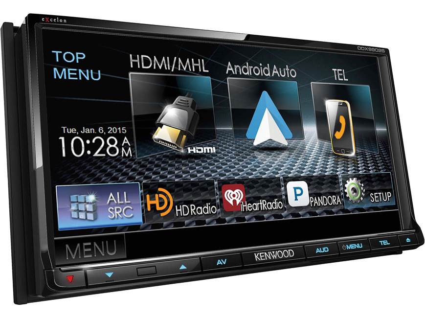 Kenwood Excelon DDX9902S DVD receiver at Crutchfield