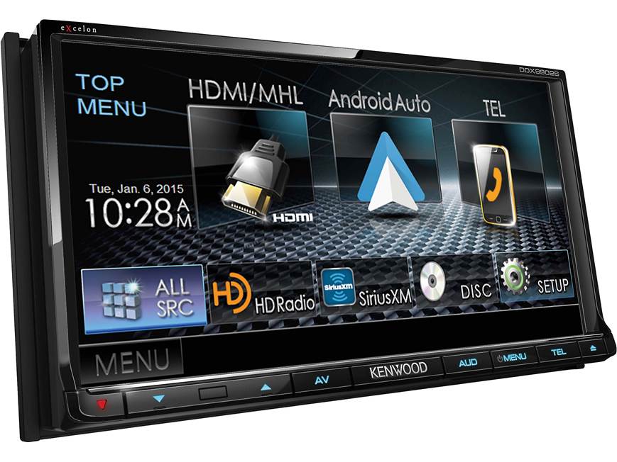 Kenwood Excelon DDX9902S DVD receiver at Crutchfield