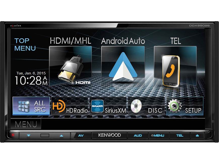 Kenwood Excelon DDX9902S DVD receiver at Crutchfield
