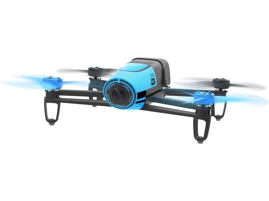 Parrot Bebop Drone (Blue) Quadcopter with 14-megapixel HD action